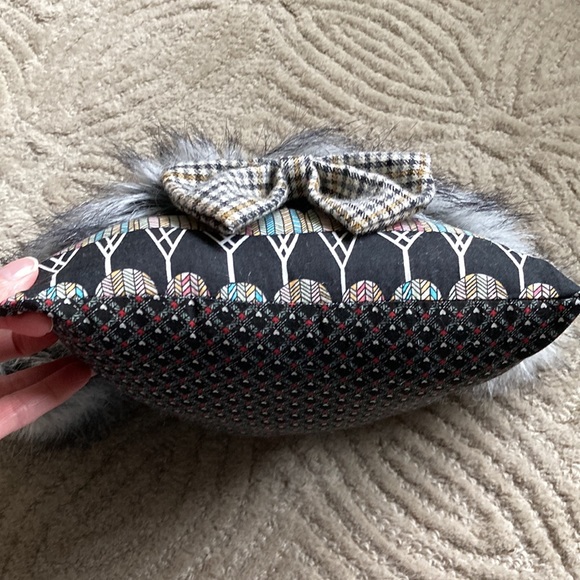 TEDDY BEAR REPUBLIC Sleepy Koala Bear Pillow Stuffy Mod Fabric Fuzzy - Picture 4 of 11